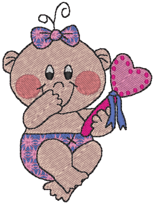 Are You Listening Embroidery Design
