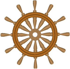 Mariner's Wheel #2 Embroidery Design
