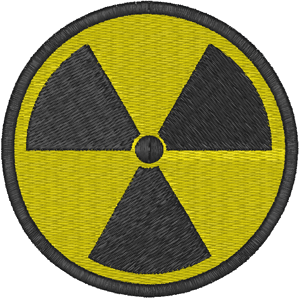 Radioactive! Embroidery Design
