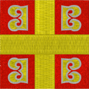 Serbian Cross Embroidery Design