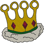 Machine Embroidery Design: Princess Crown