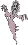 Machine Embroidery Designs: Very Scary Spirit