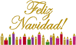Machine Embroidery Designs: Merry Christmas in Spanish