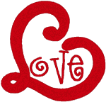 Machine Embroidery Designs: Heart 6