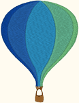 Machine Embroidery Designs: Hot Air Balloon 5