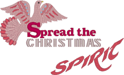 Machine Embroidery Designs: Spread the Christmas Spirit Design