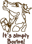 Machine Embroidery Designs: Cow 5
