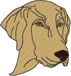 Labrador Retriever #2 Embroidery Design
