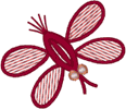 Machine Embroidery Designs: Indian Butterfly 1