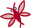 Machine Embroidery Designs: Indian Butterfly 4