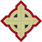 Cardinal Point Celtic Knot Embroidery Design