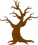 Old Dead Tree Embroidery Design