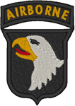 101st Airborne Design Embroidery Design