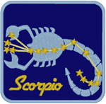 Machine Embroidery Design: Zodiac Scorpio