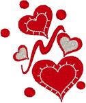 Machine Embroidery Designs: Heart 8