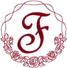 Machine Embroidery Designs: French Roses Alphabet F
