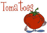 Machine Embroidery Designs: Tomatoes