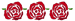 Tiny Rose Border Embroidery Design