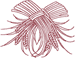 Redwork Japanese Wheat Sprays #1 Embroidery Design