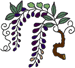 Asian Berries Embroidery Design