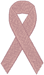 Machine Embroidery Design: Awareness Ribbon: Solid Color
