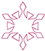Redwork Machine Embroidery Designs: Redwork Snowflake 21