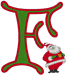 Santa's Alphabet F