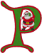 Santa's Alphabet P