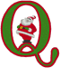Santa's Alphabet Q