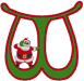 Santa's Alphabet W