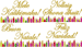 Merry Christmas Around the World Embroidery Design