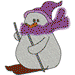 Machine Embroidery Design: Snowman Christmas Mix Set