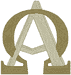 Christian Designs: Intertwined Alpha & Omega #1 Embroidery Design