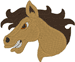Mascots: Mustangs Embroidery Design