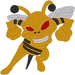 Mascots: Hornets Embroidery Design