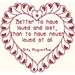Machine Embroidery Design: Redwork Love Quotes: 10 Design Set