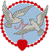 Gift of Love Doves Embroidery Design