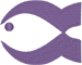 Christian Designs: The Fish #6 Embroidery Design