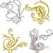 Arabesque Elements Embroidery Design