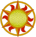 Compass Rose #2 Embroidery Design