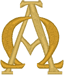 Intertwined Alpha & Omega #3 Embroidery Design