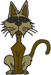 Cool Cat Embroidery Design