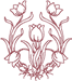 Redwork Machine Embroidery Designs: Flowers & Gardening