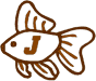 Alphabets Machine Embroidery Designs: Fishy Alphabet J