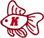 Alphabets Machine Embroidery Designs: Fishy Alphabet K