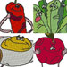 Madcap Cookery Set Embroidery Design