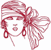 Redwork Machine Embroidery Designs: People