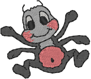 Elroy the Baby Fairy Bug Embroidery Design