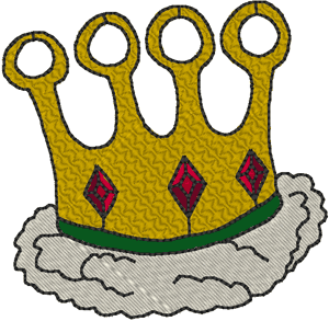 Little Princess Crown Embroidery Design