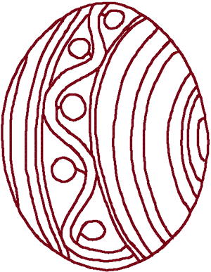 Redwork embroidery pattern / Redwork machine embroidery designs